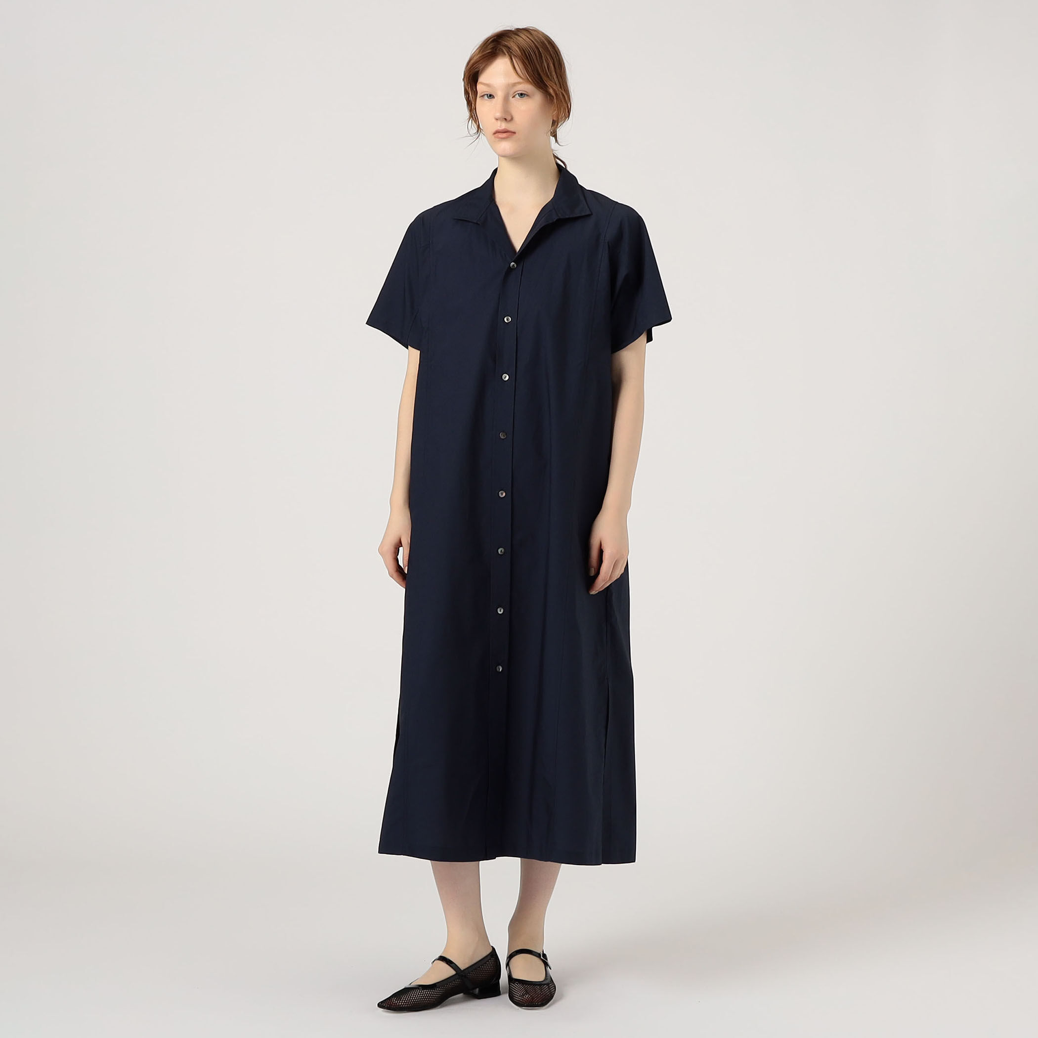 【お値下げしました】タイプライター シャツ ワンピース　ドゥーズィエムクラス DEUXIEME CLASSE - 【お値下げしました】タイプライター シャツ
