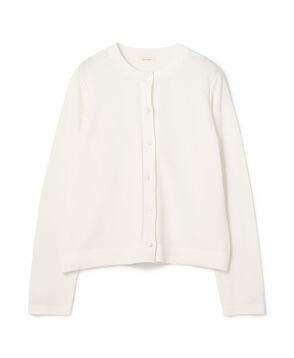 ハイツイストドライコットン スリットスリーブカーディガン