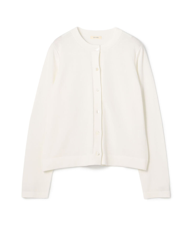 ハイツイストドライコットン スリットスリーブカーディガン