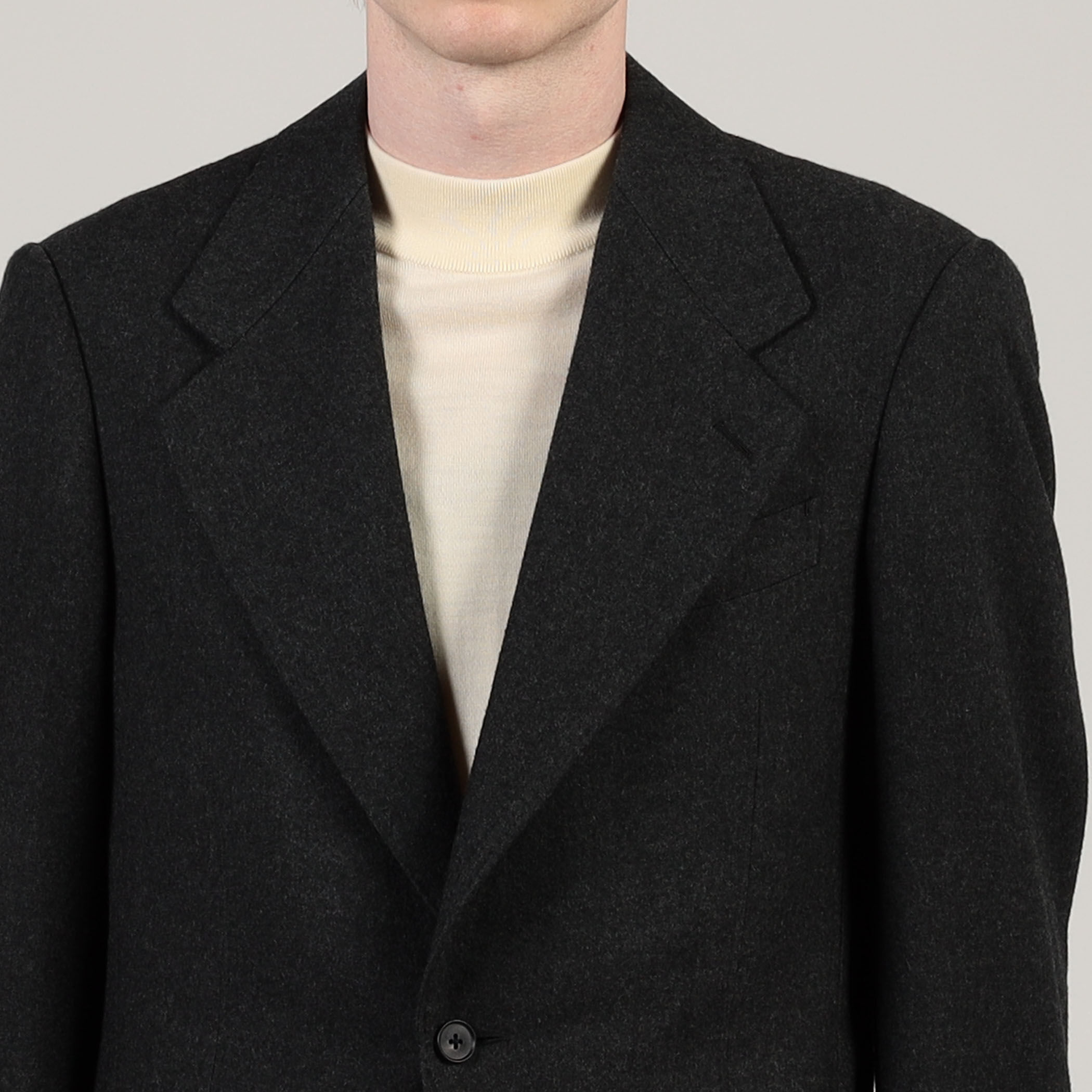 MAATEE&SONS ウール シングルブレステッド 2Bジャケット MAATEE&SONS ウール シングルブレステッド 2Bジャケット