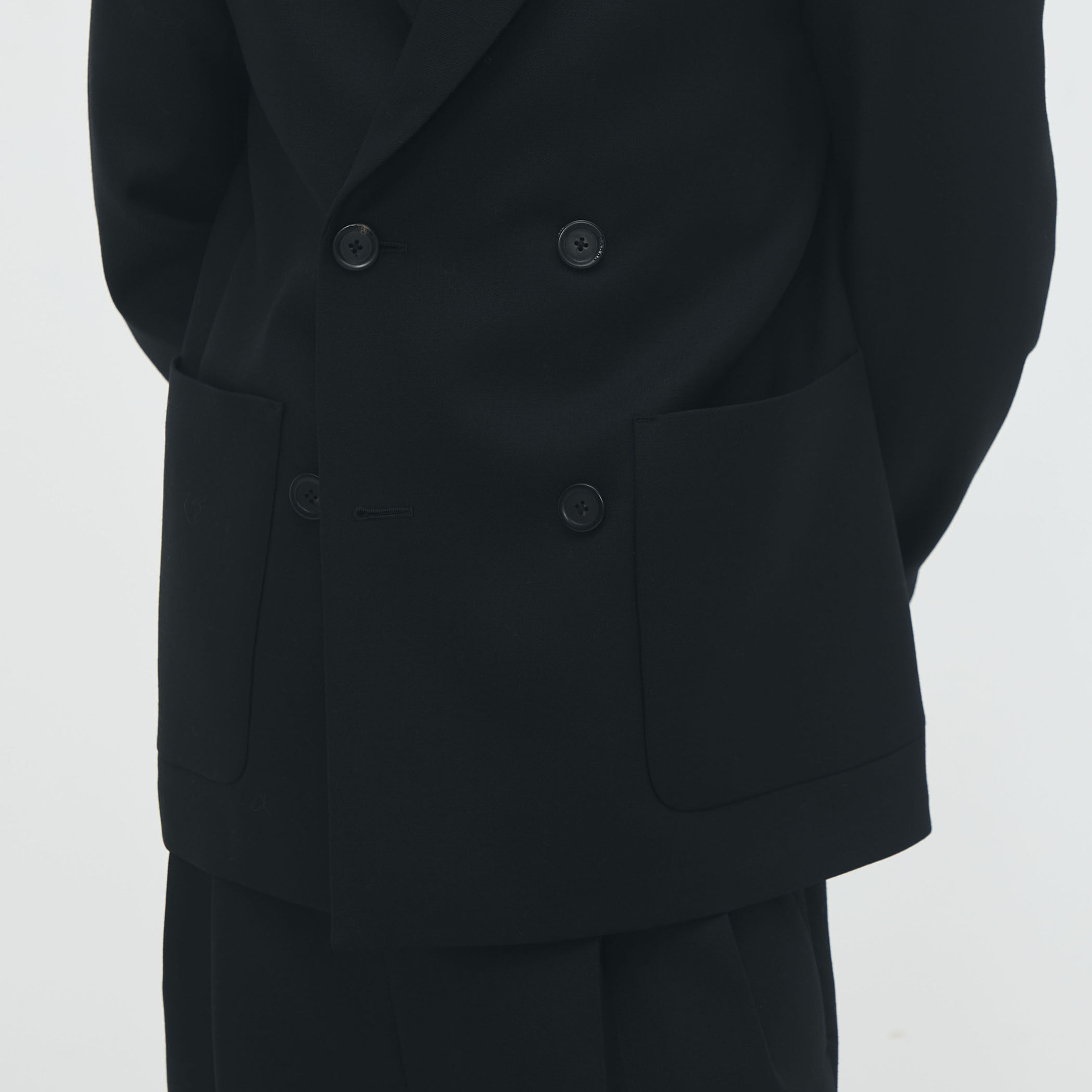 ウールダブルクロス 4ボタンジャケット｜トゥモローランド 公式通販