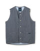 【別注】LAVENHAM UNWADDED THORNHAM リネンコットン キルティングベスト
