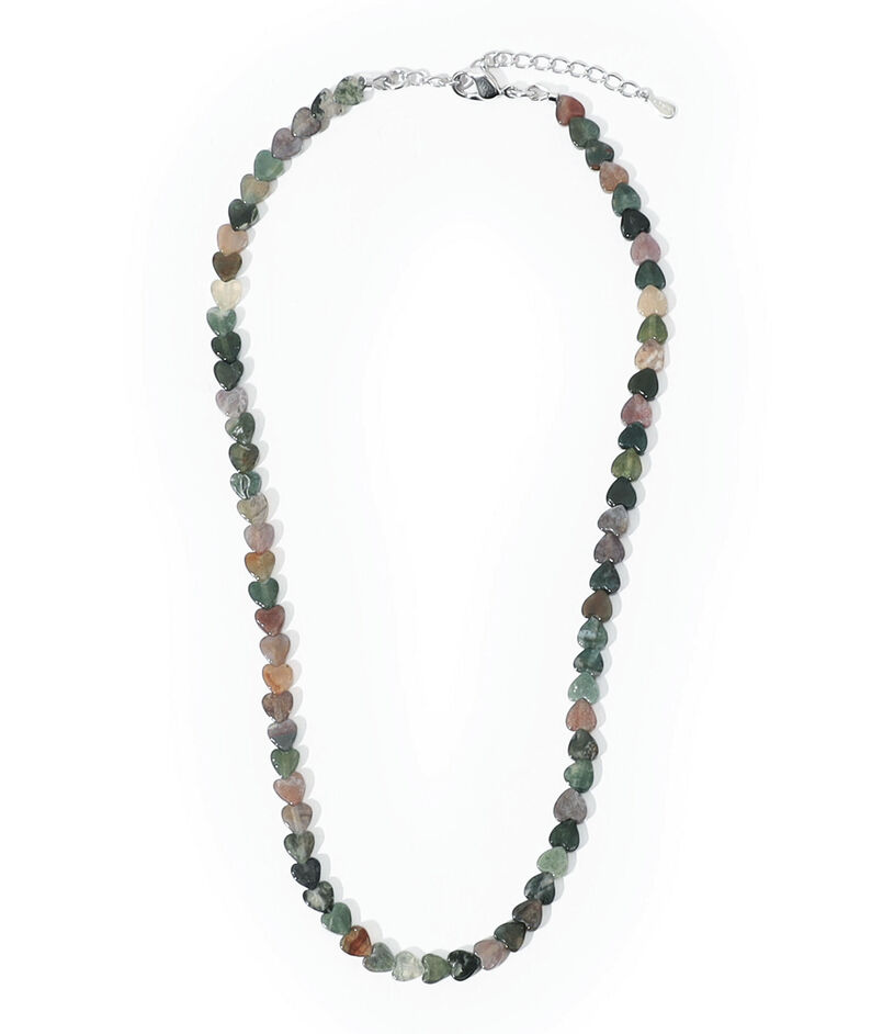 STEEN Heart Jade ネックレス