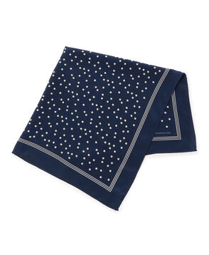 TOMORROWLAND MADE IN ITALY ランダムドット シルクスカーフ