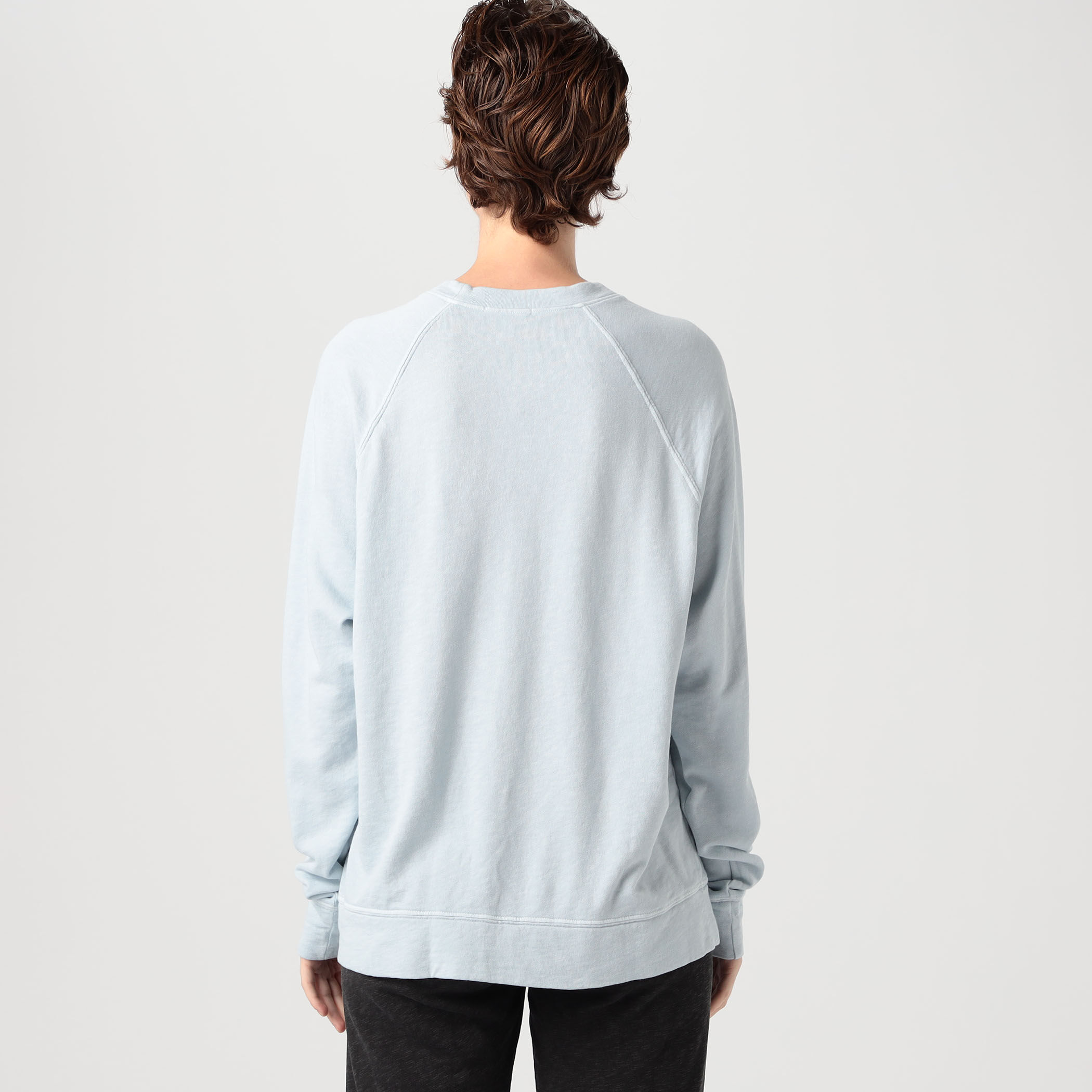 バックパイルスエット ラグランスリーブプルオーバー WXA3657