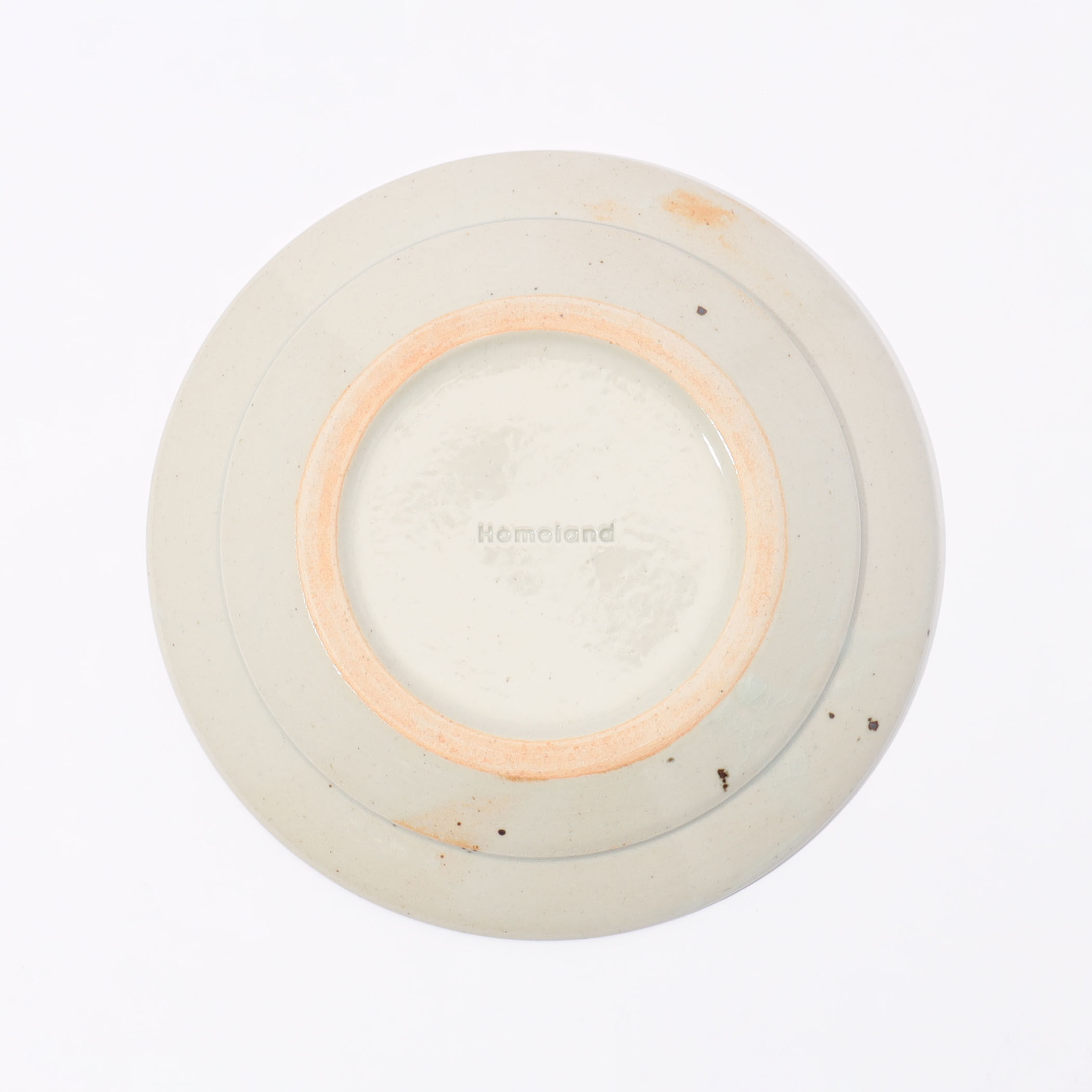 Homeland 信楽丸皿 21.5cm 斑点｜トゥモローランド 公式通販