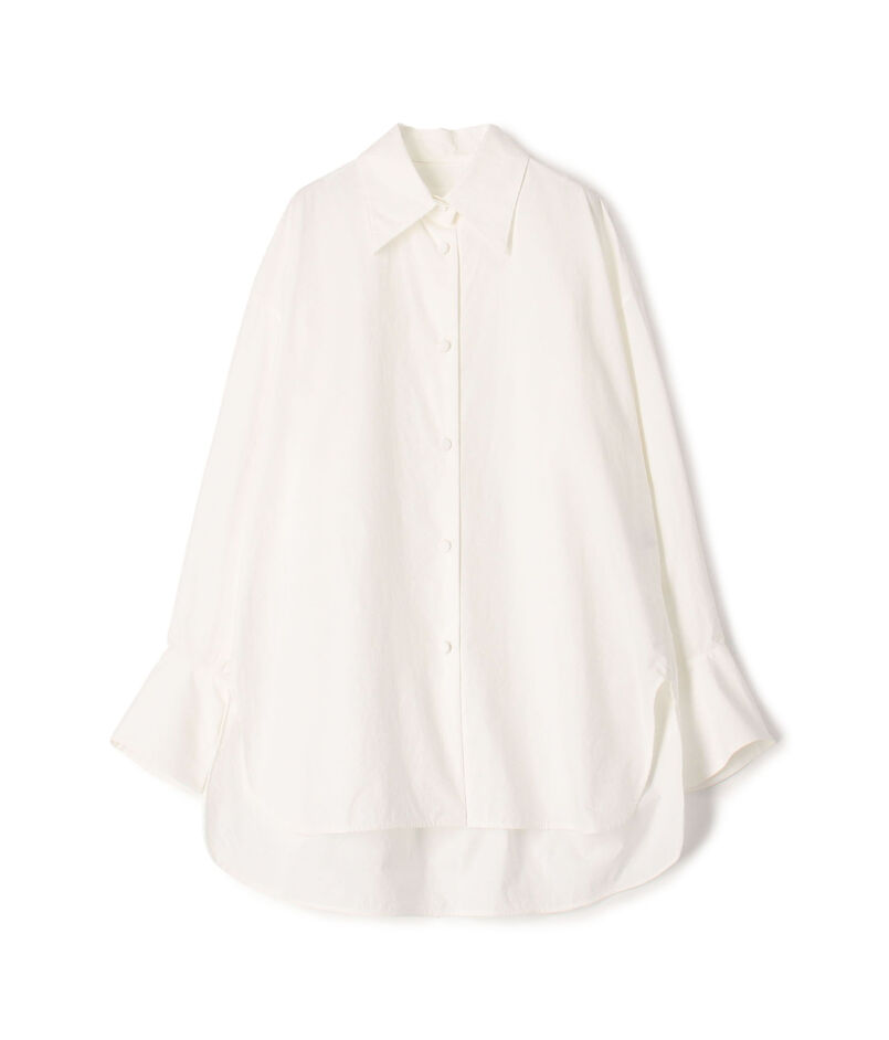 Mame Kurogouchi Nidom Cotton Oversized Shirt