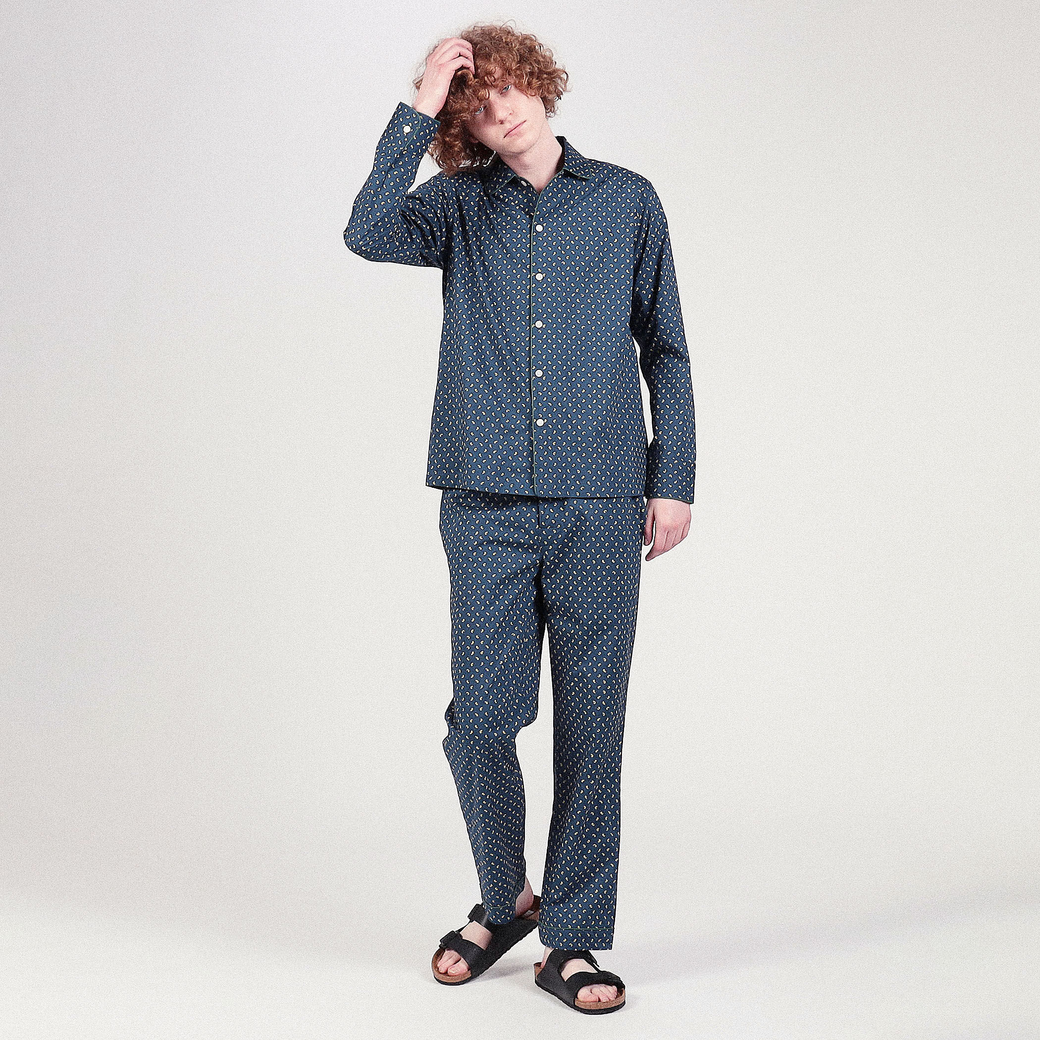 SLEEPY JONES PAISLEY コットン パジャマ｜トゥモローランド