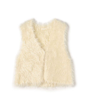 ベビーキッドモヘヤ Vネックベスト