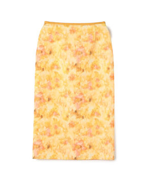 【WEB先行予約】アンプリメジャカード タイトストレートスカート