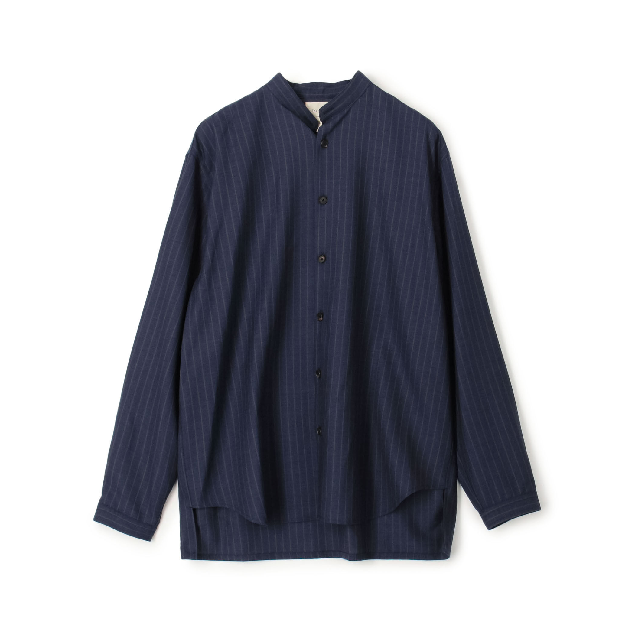別注】The CLASIK MINIMAL COLLARLESS SHIRT｜トゥモローランド 公式サイト