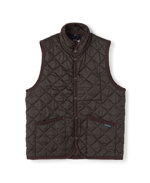 LAVENHAM Mickfield Mens 22 Rc ポリエステル キルティングベスト