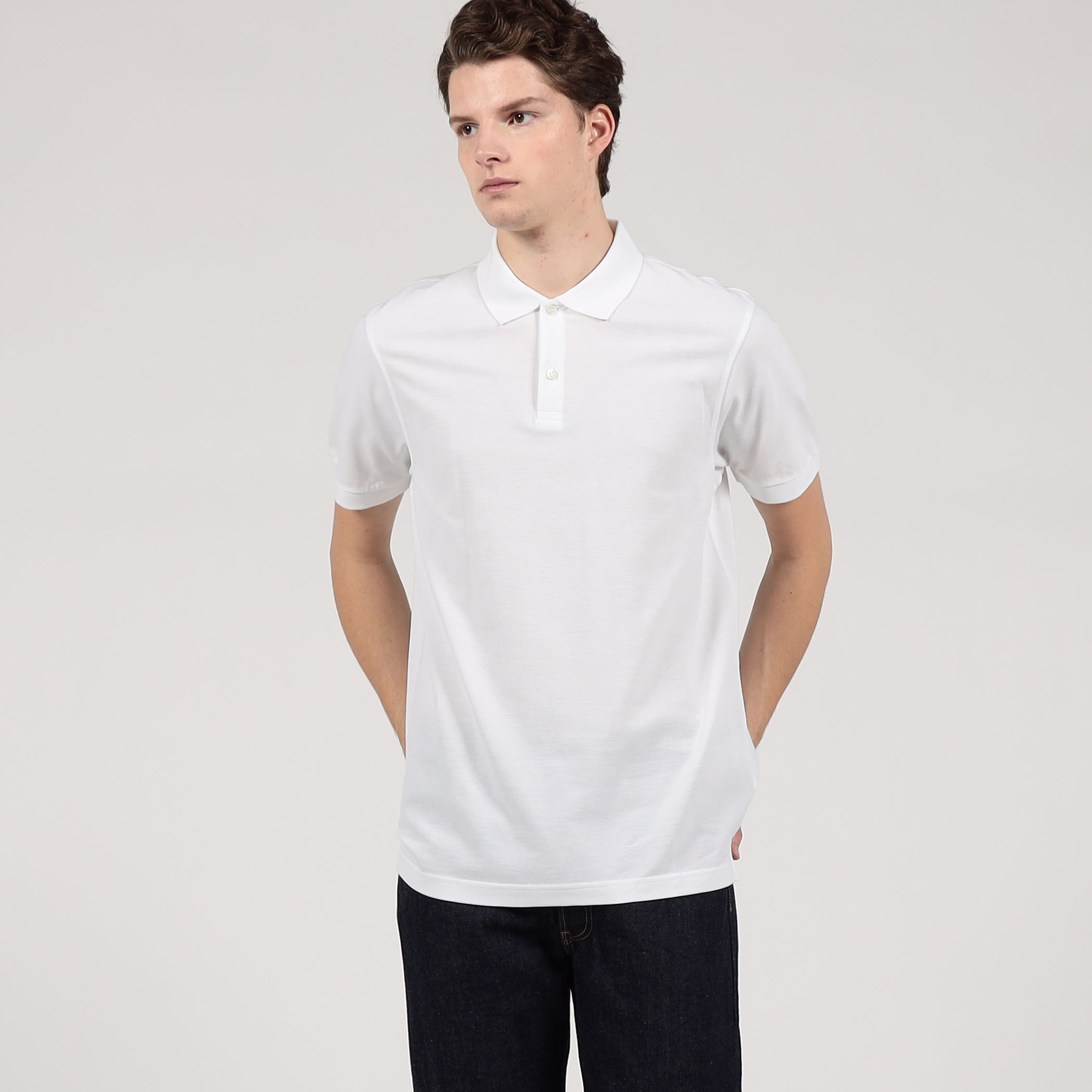SUNSPEL PIQUE POLO SHIRT コットンピケ ポロシャツ
