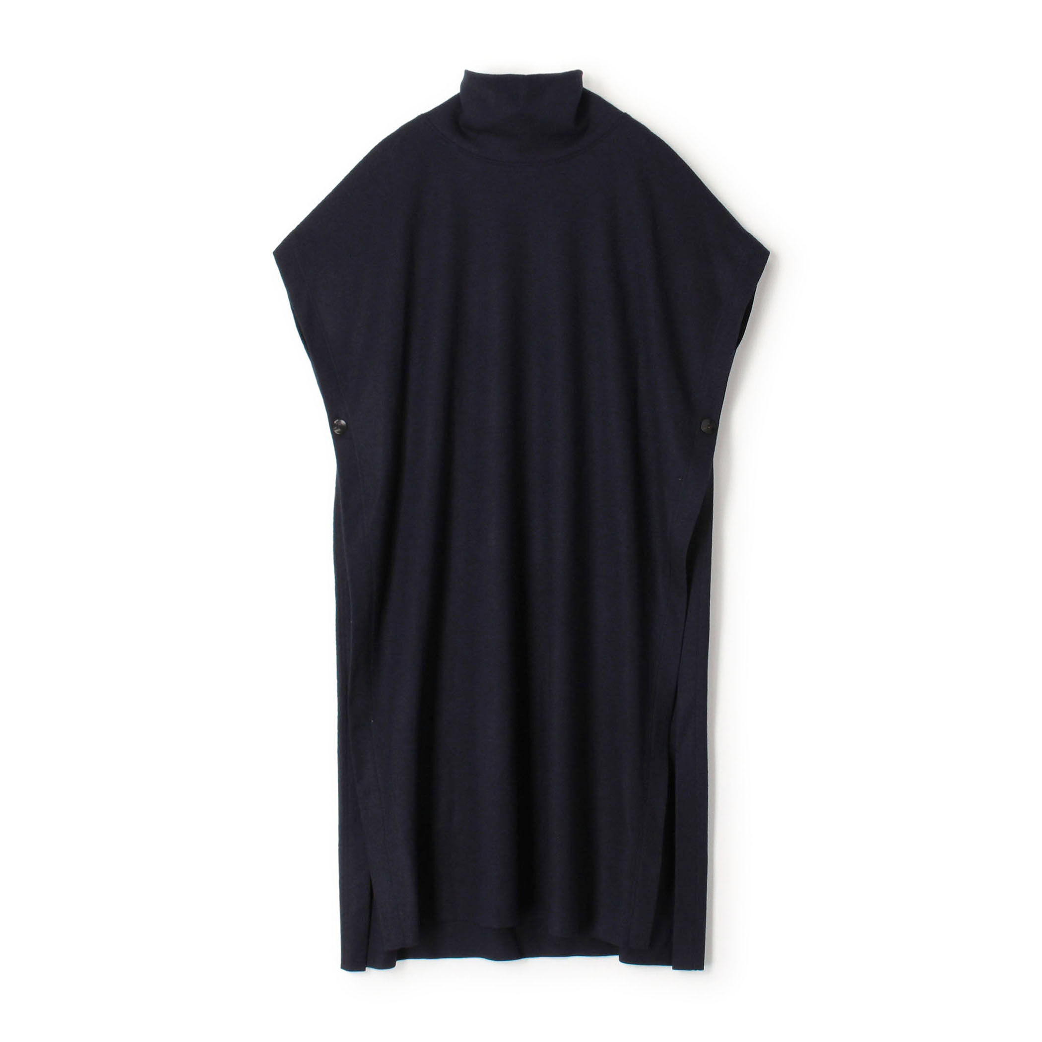ミルドスムース スタンドネックロングベスト｜トゥモローランド 公式通販