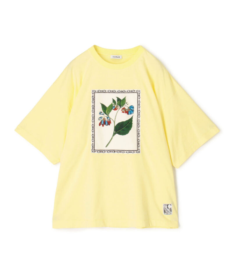 スビンコットン FLOWER Tシャツ