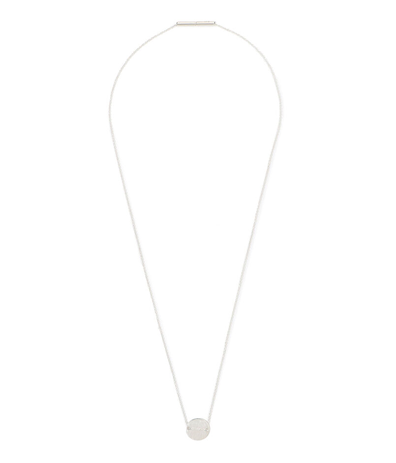 SASKIA DIEZ PAILLETTES シルバーネックレス
