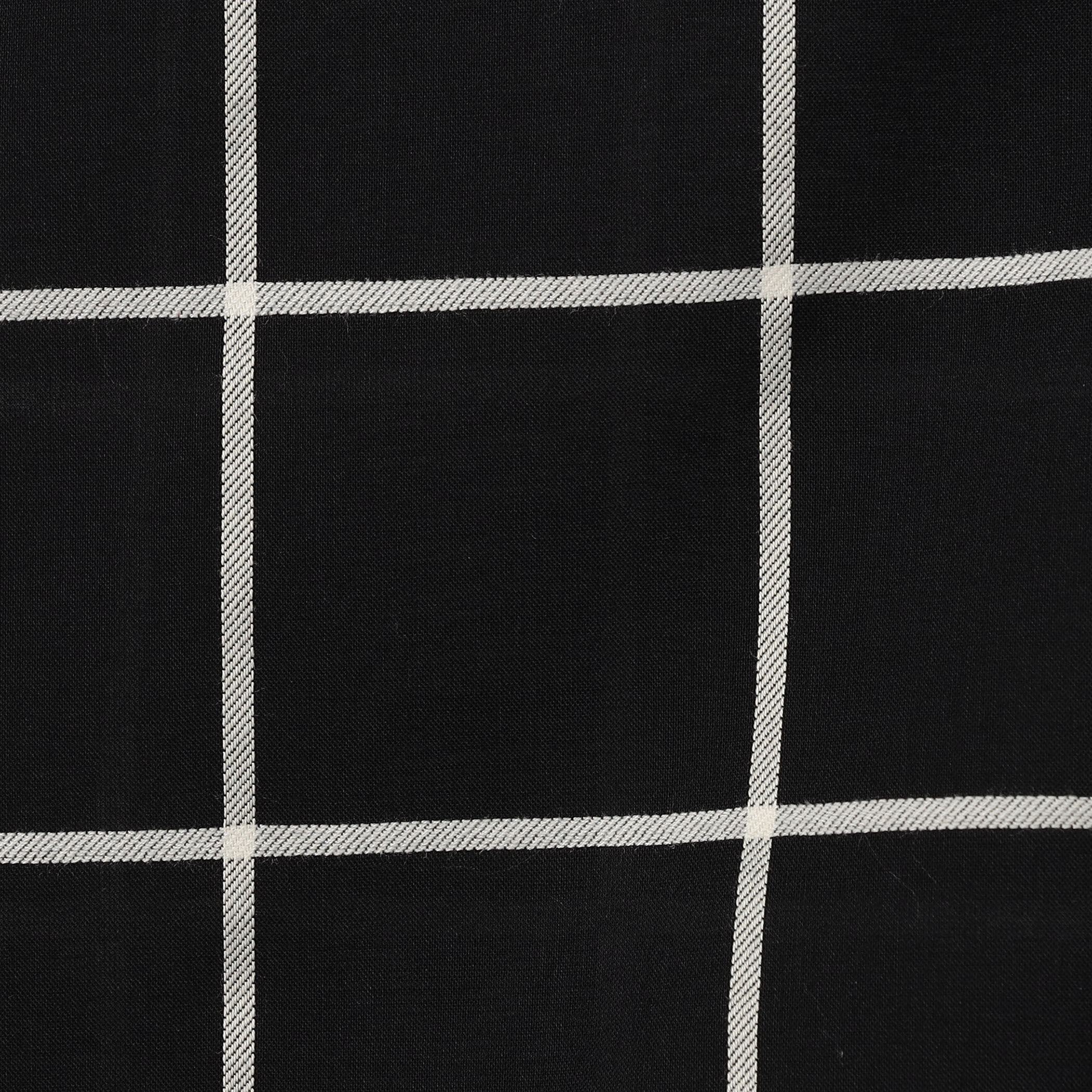 HYKE SHEER BACK WINDOWPANE SHORT SLV ウインドウペンチェック