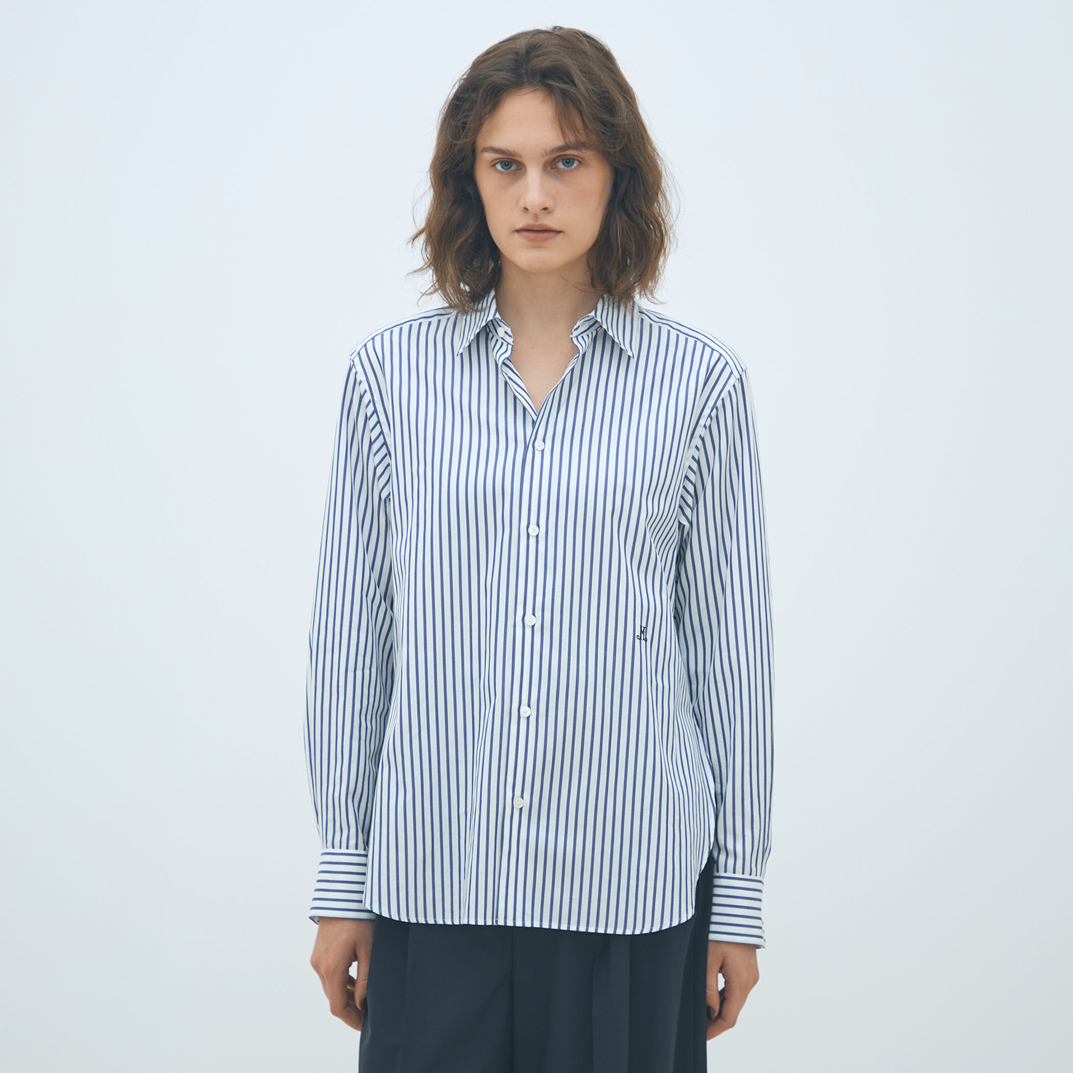 ファインブロード レギュラーカラーシャツ｜トゥモローランド