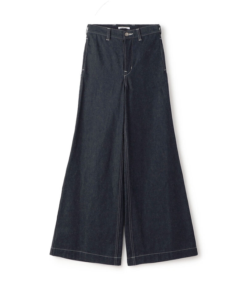 FUMIKA_UCHIDA DENIM ハイウエストバギー