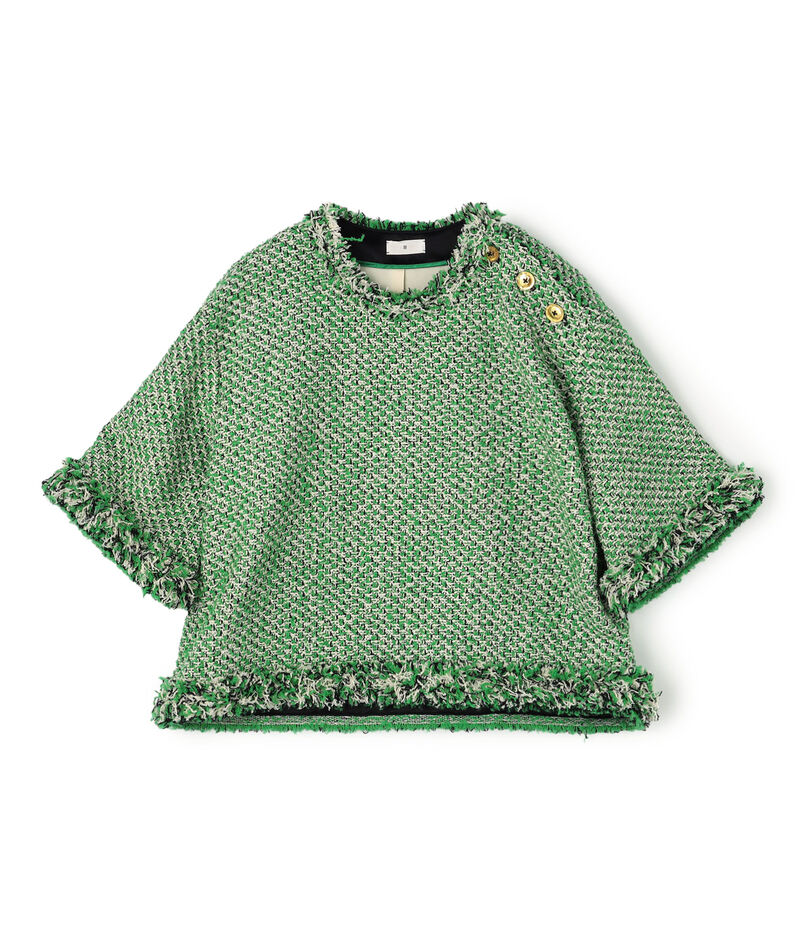 GREEN TWEED ハーフスリーブプルオーバー