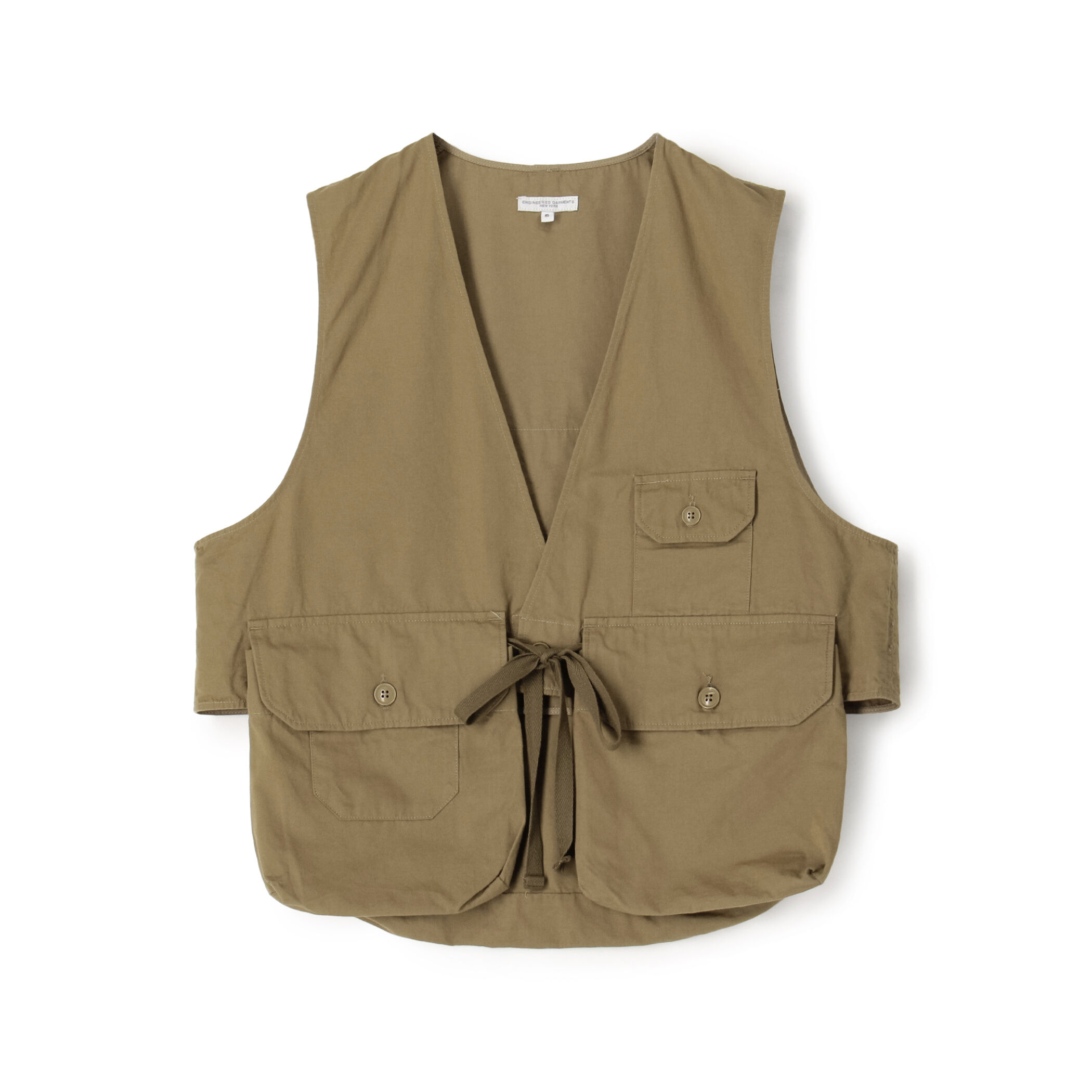 ENGINEERED GARMENTS Fowl Vest コットンベスト｜トゥモローランド