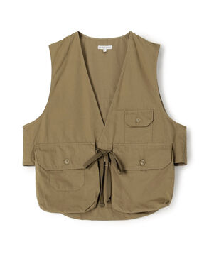 ENGINEERED GARMENTS Fowl Vest コットンベスト