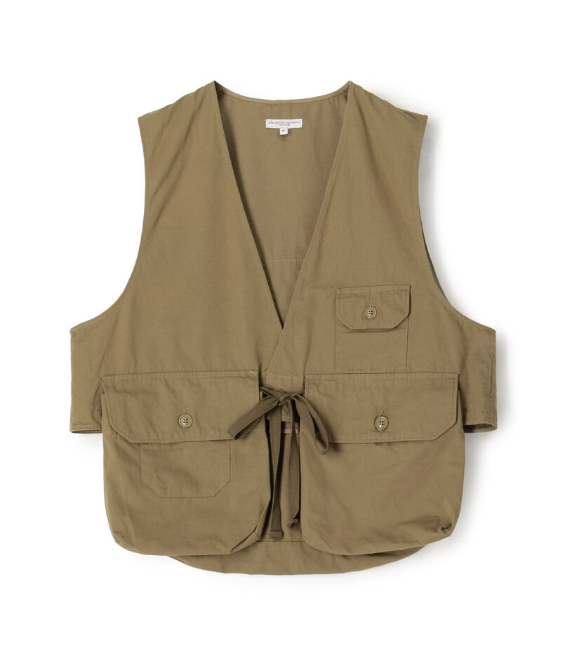 ENGINEERED GARMENTS Fowl Vest コットンベスト