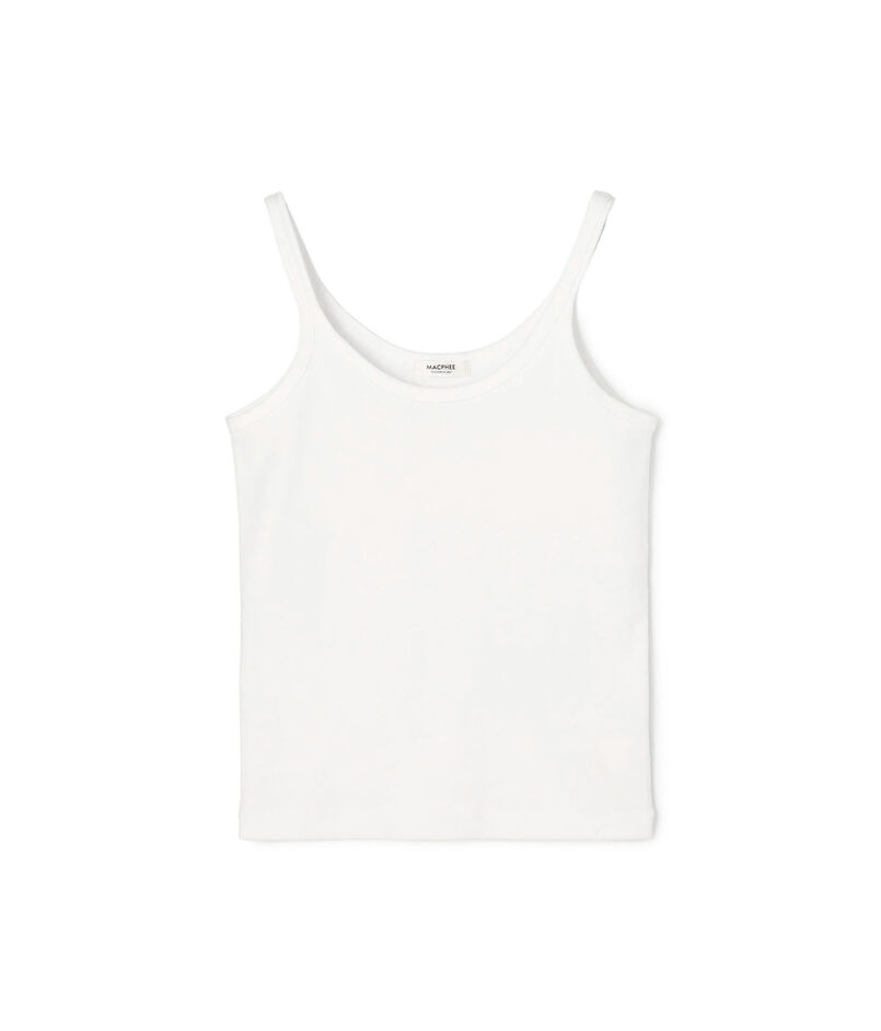 シルキーリブ キャミソール