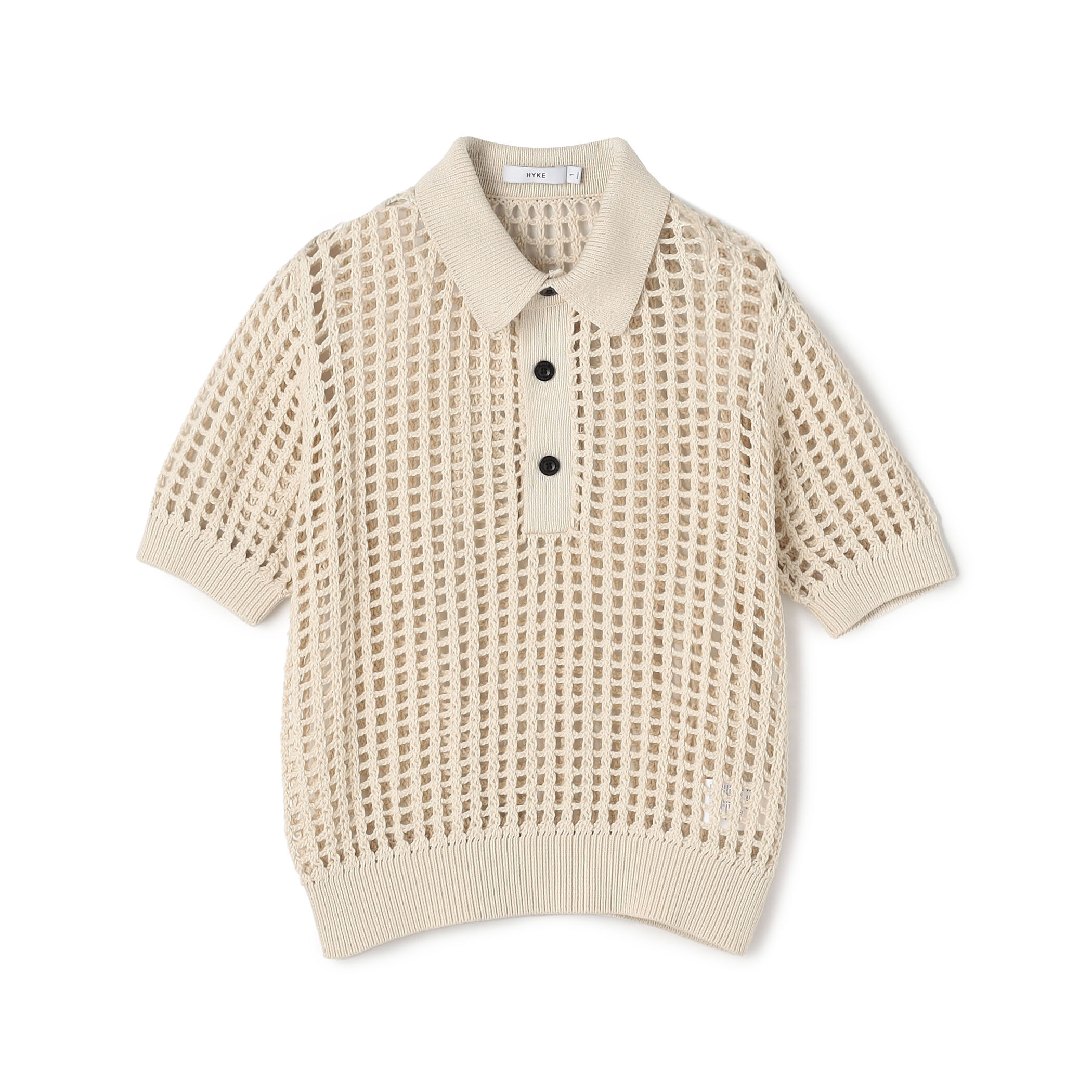 HYKE - 【美品】 HYKE / ハイク | コットンメッシュニット | 2