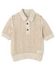 HYKE CROCHETED POLO