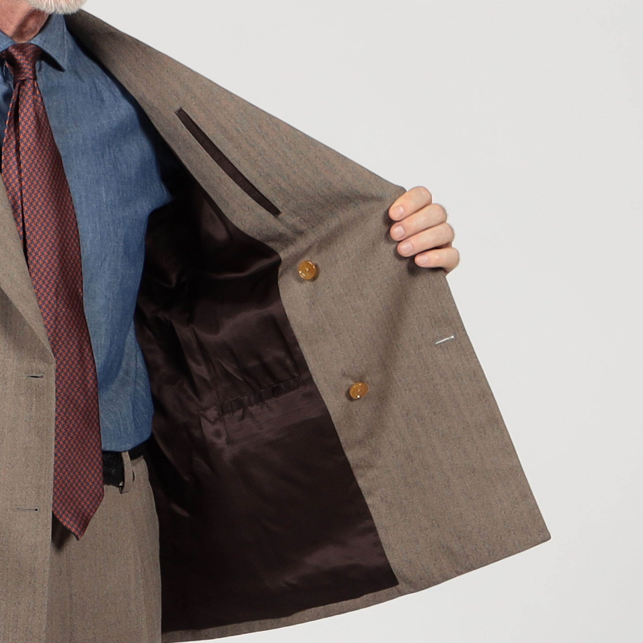 極美品 TOMORROWLAND ヘリンボーン S【参考価格￥83,600-】 セール】 TROFEO ウール シングルブレステッド2Bスーツ E.Zegna