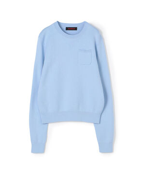 コットンカシミヤ ポケットプルオーバー
