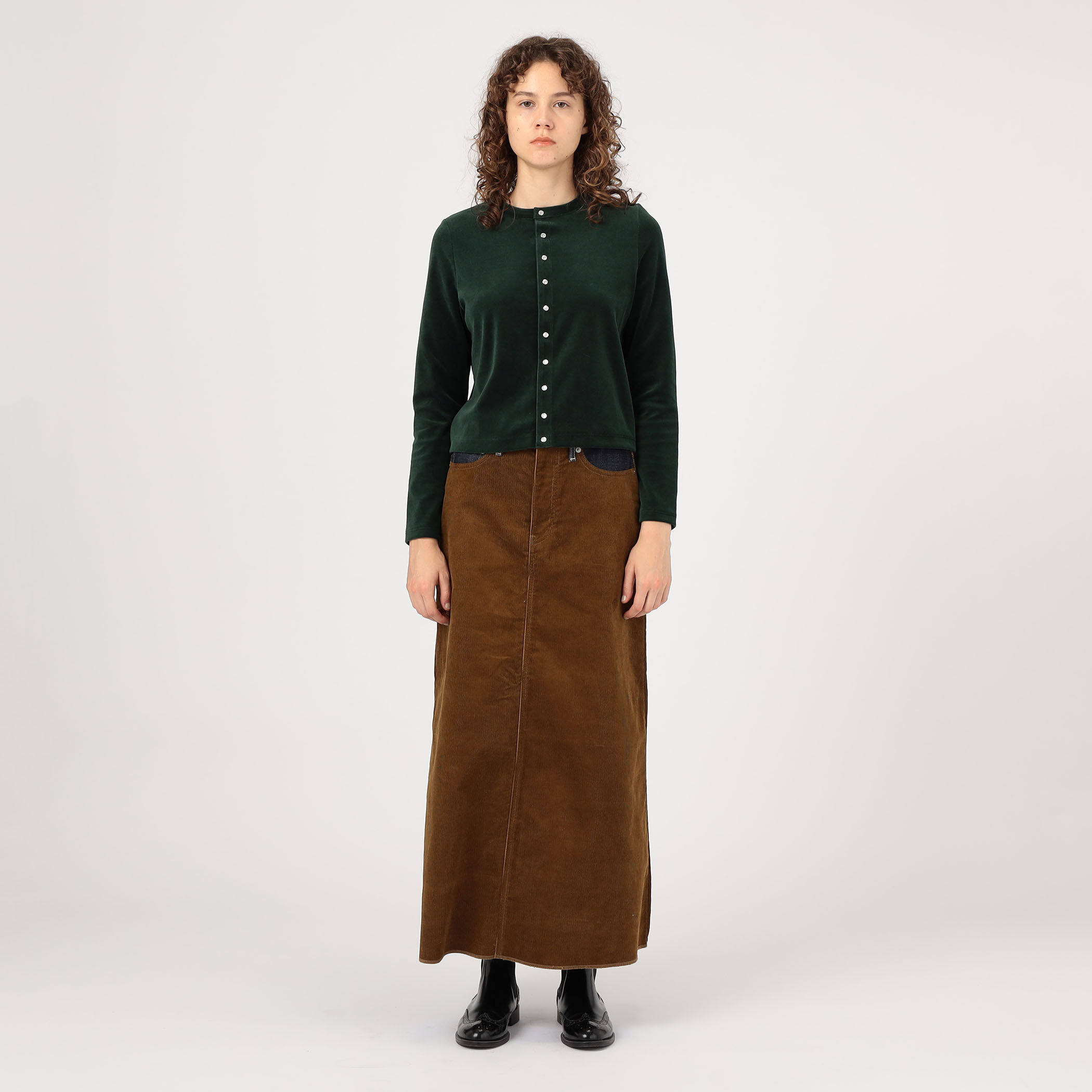 UNION LAUNCH INDIGO×CAMEL ロングスカート｜トゥモローランド 公式通販