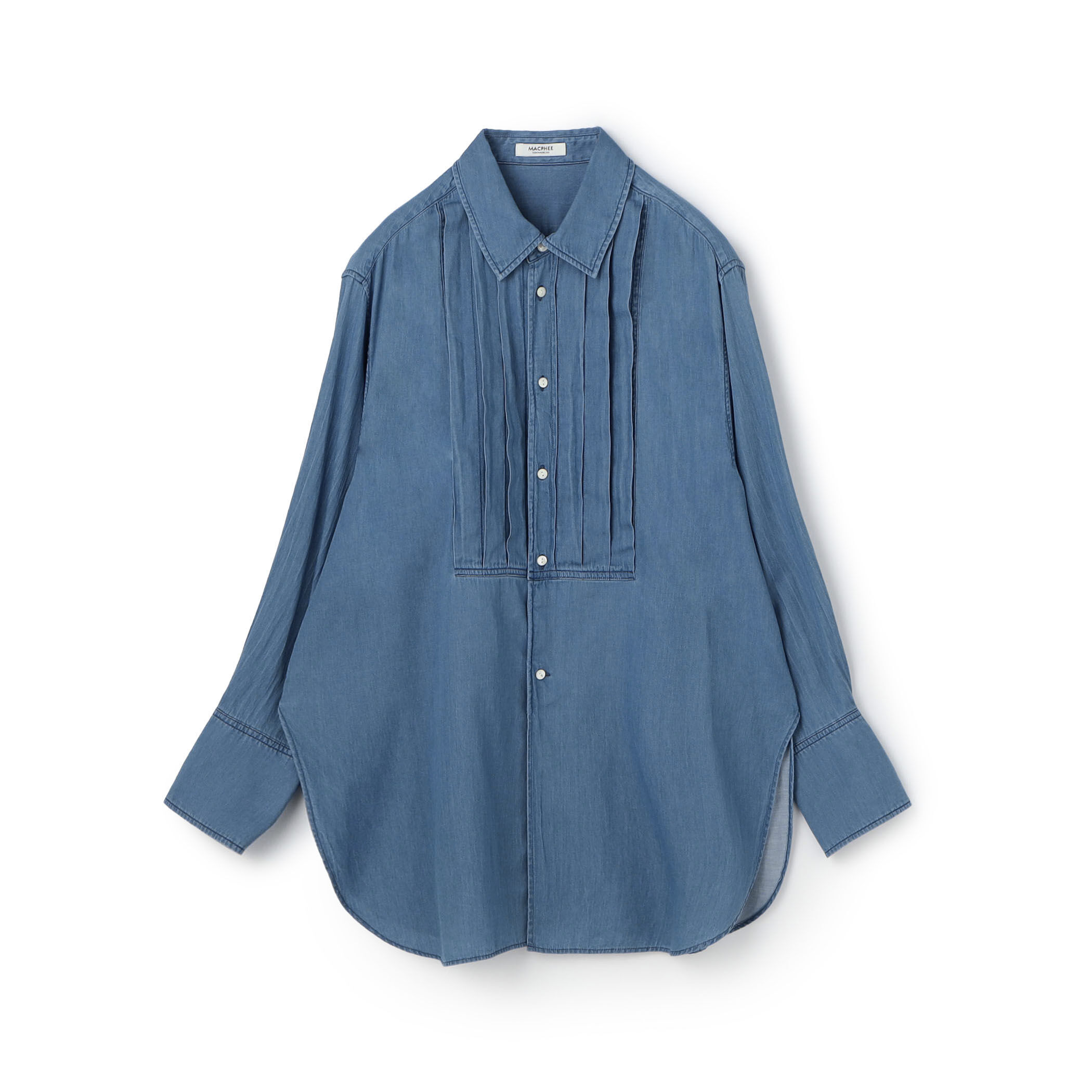 【タグ付】トゥモローランド TOMORROWLAND MACPHEE シャツ 新品未使用タグ付き◇ MACPHEEコットンブロードバンドカラー