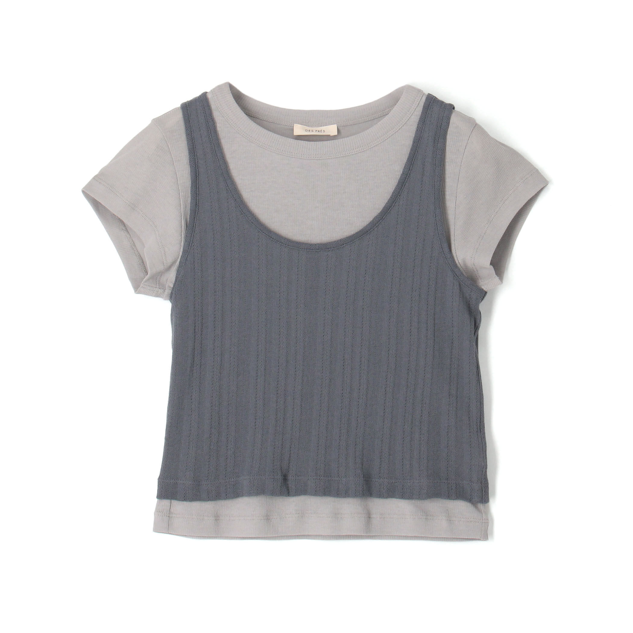 トゥモローランド DES PRÉS  半袖 tシャツ カットソー セール】アイレットジャージー ミニTシャツ（Tシャツ/カットソー