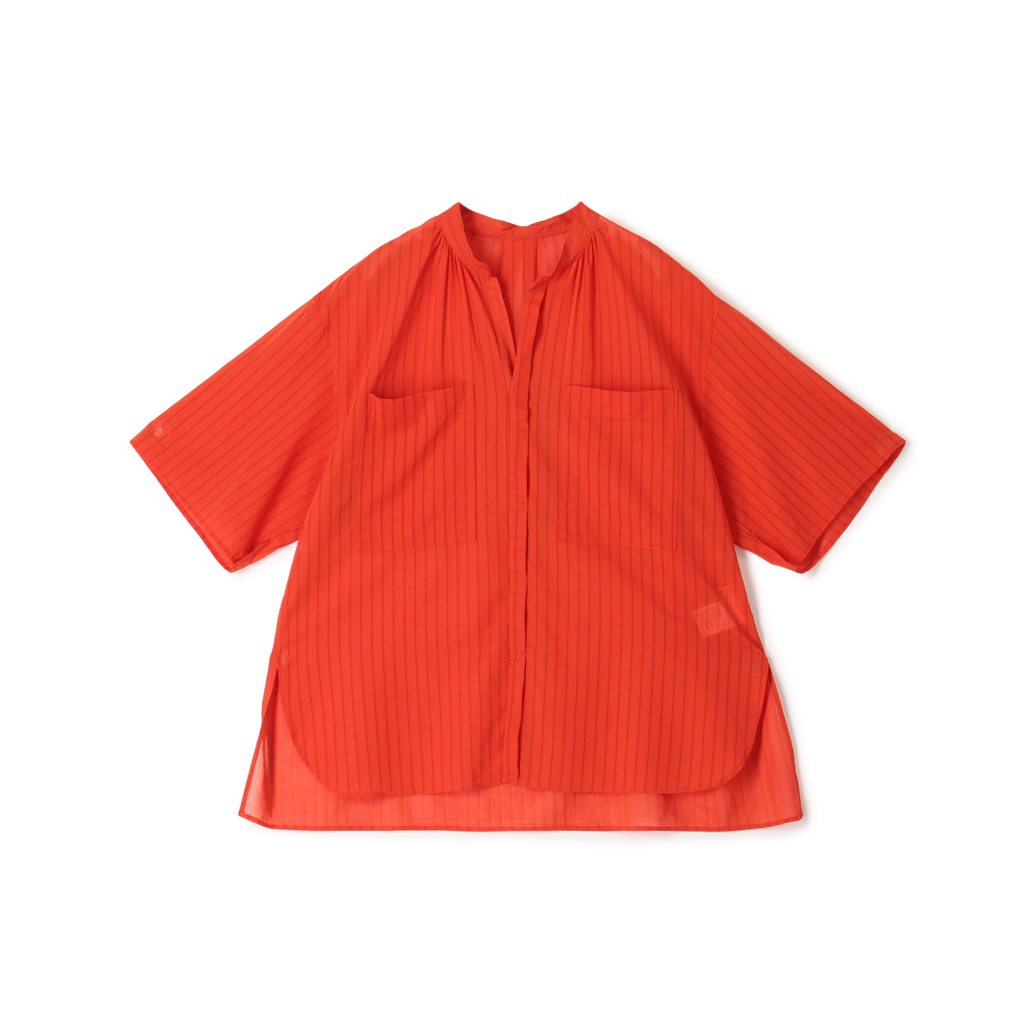 美品＊トゥモローランド系列マカフィー コットンストライプチュニックブラウス 36 中古・古着通販】MACPHEE (マカフィー) コットンブロード