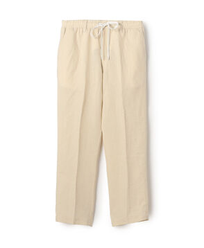 80リネン イージーパンツ