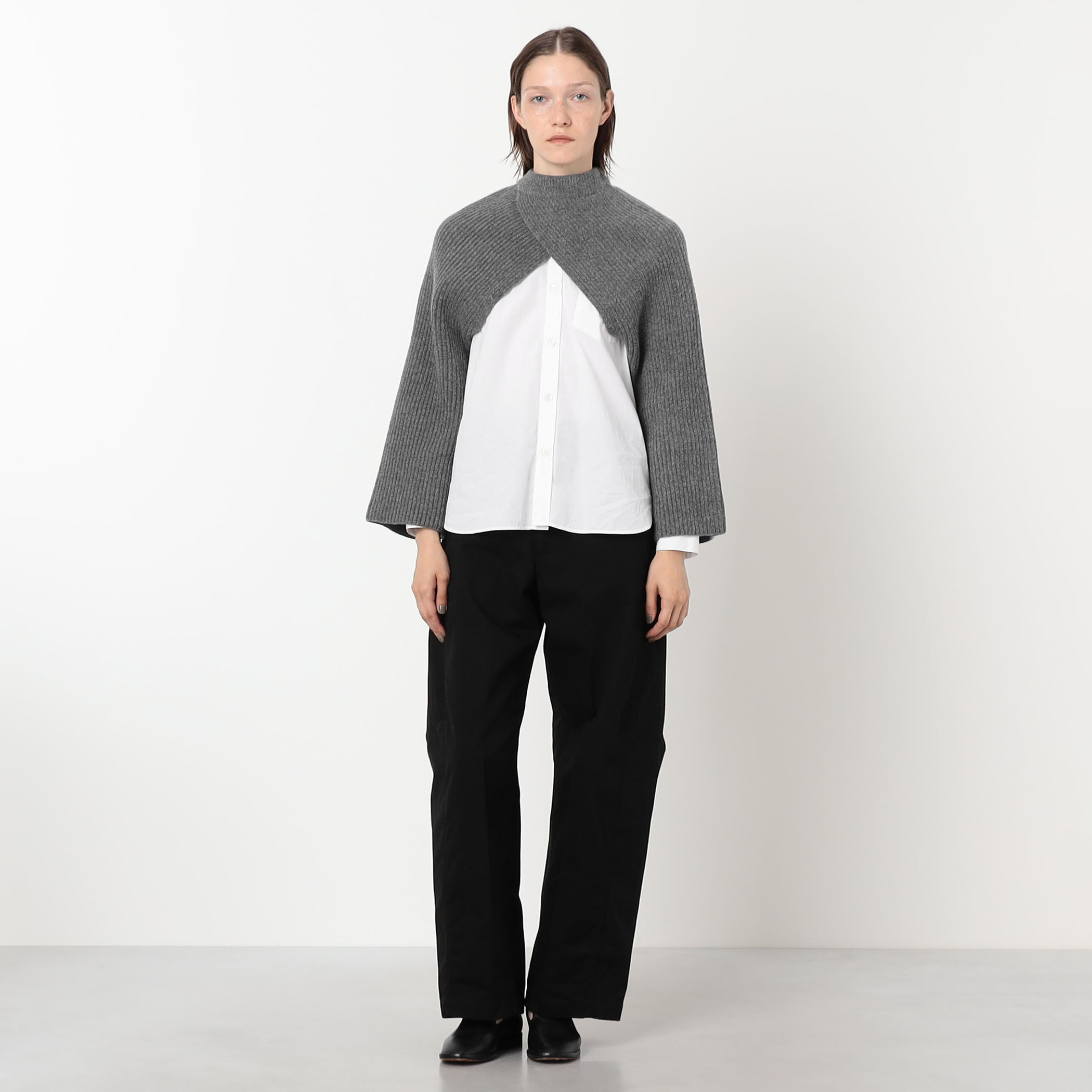 HYKE RIBBED-KNIT BOLERO リブニットボレロ｜トゥモローランド 公式サイト