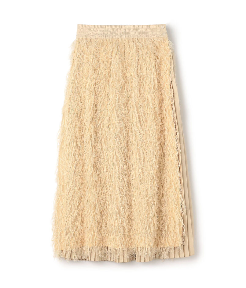 HYKE FRINGE SKIRT