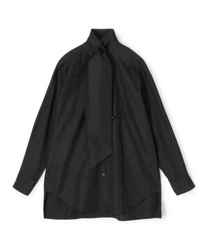 【別注】The CLASIK TIE NECK BOSOM SHIRT ボウタイシャツ