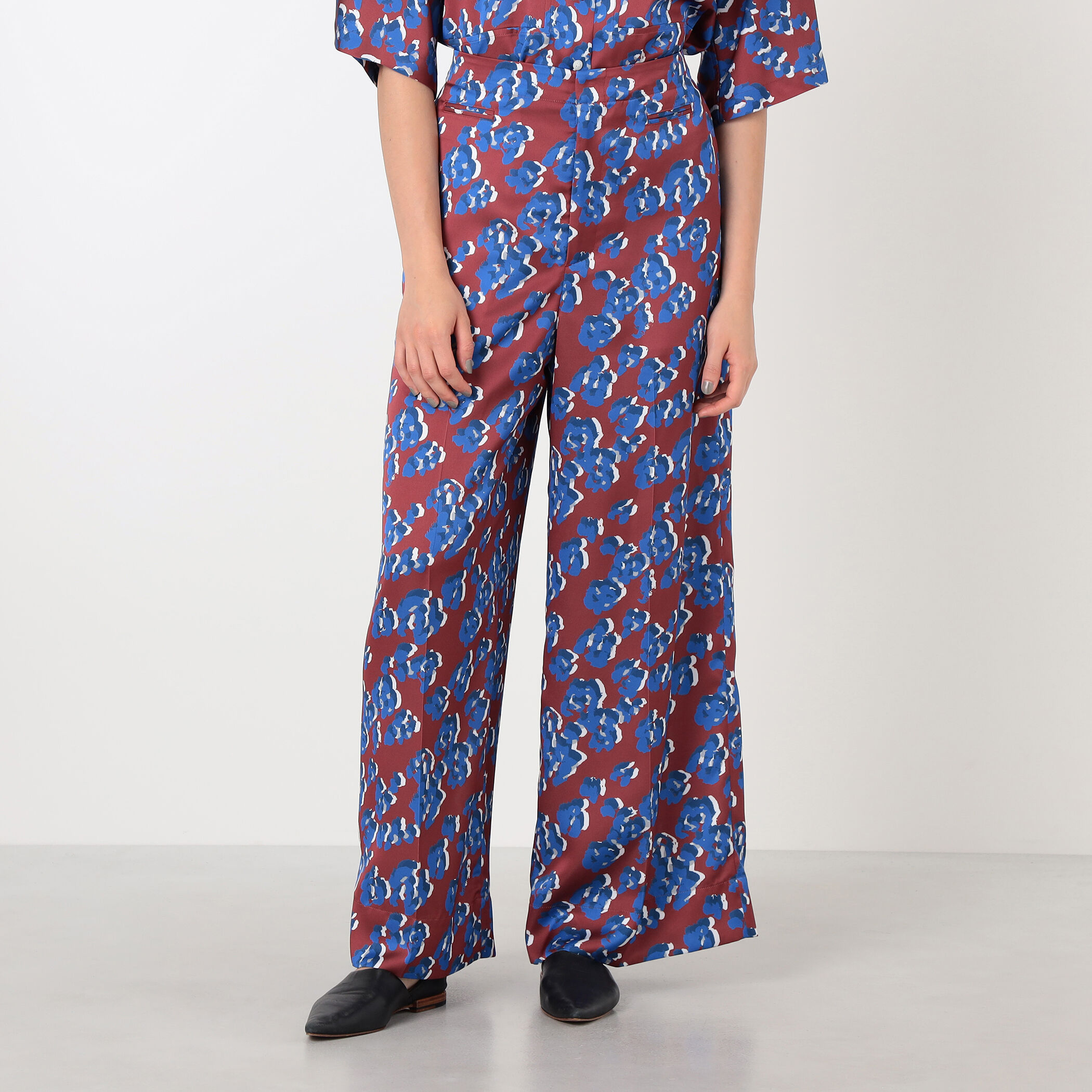別注】TELMA Printed ワイド パンツ｜トゥモローランド 公式サイト
