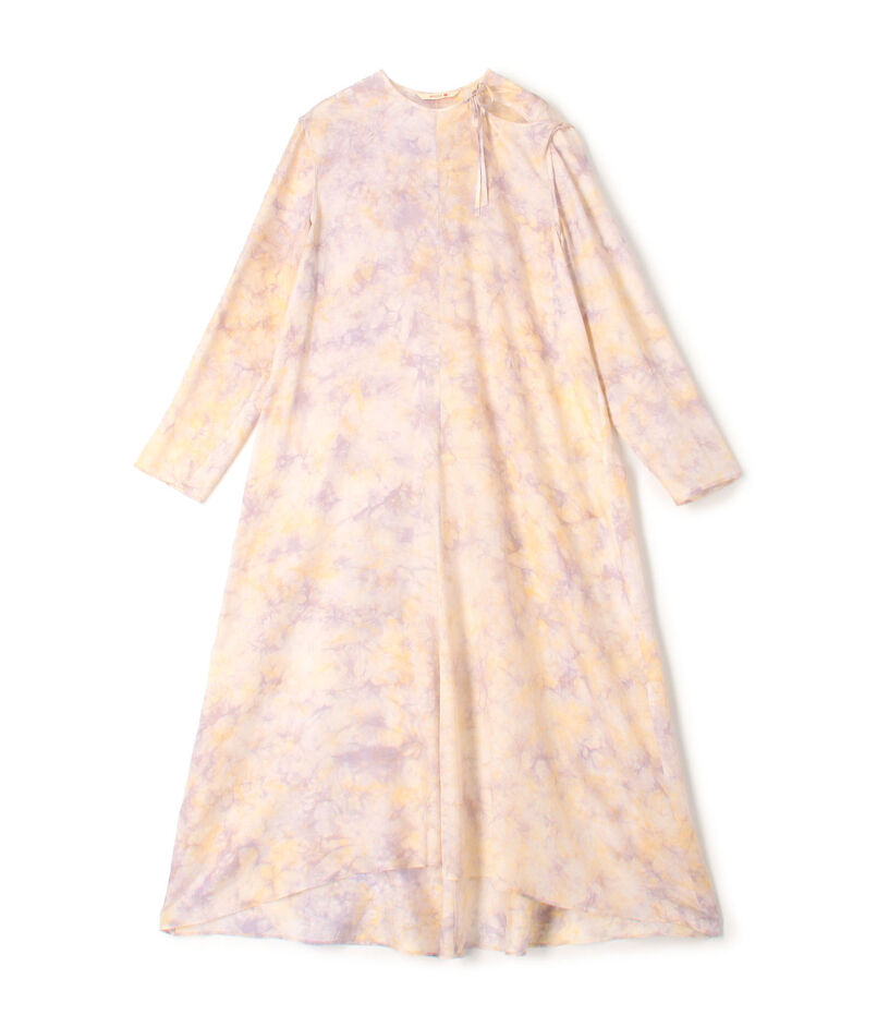 【WEB先行予約】キュプラシルク サックシルエットワンピース