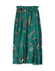 ■CABaN NEW BOTANICAL シルク ロングスカート