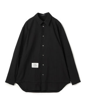 ALMOSTBLACK WOVEN RMK PRNTSH プリントシャツ