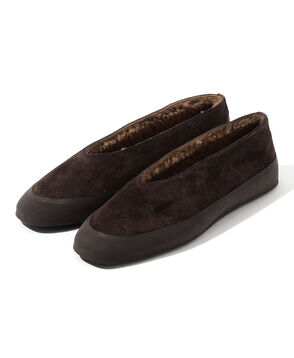 LE MONDE BERYL APRES SCI SUEDE スウェードフラットシューズ