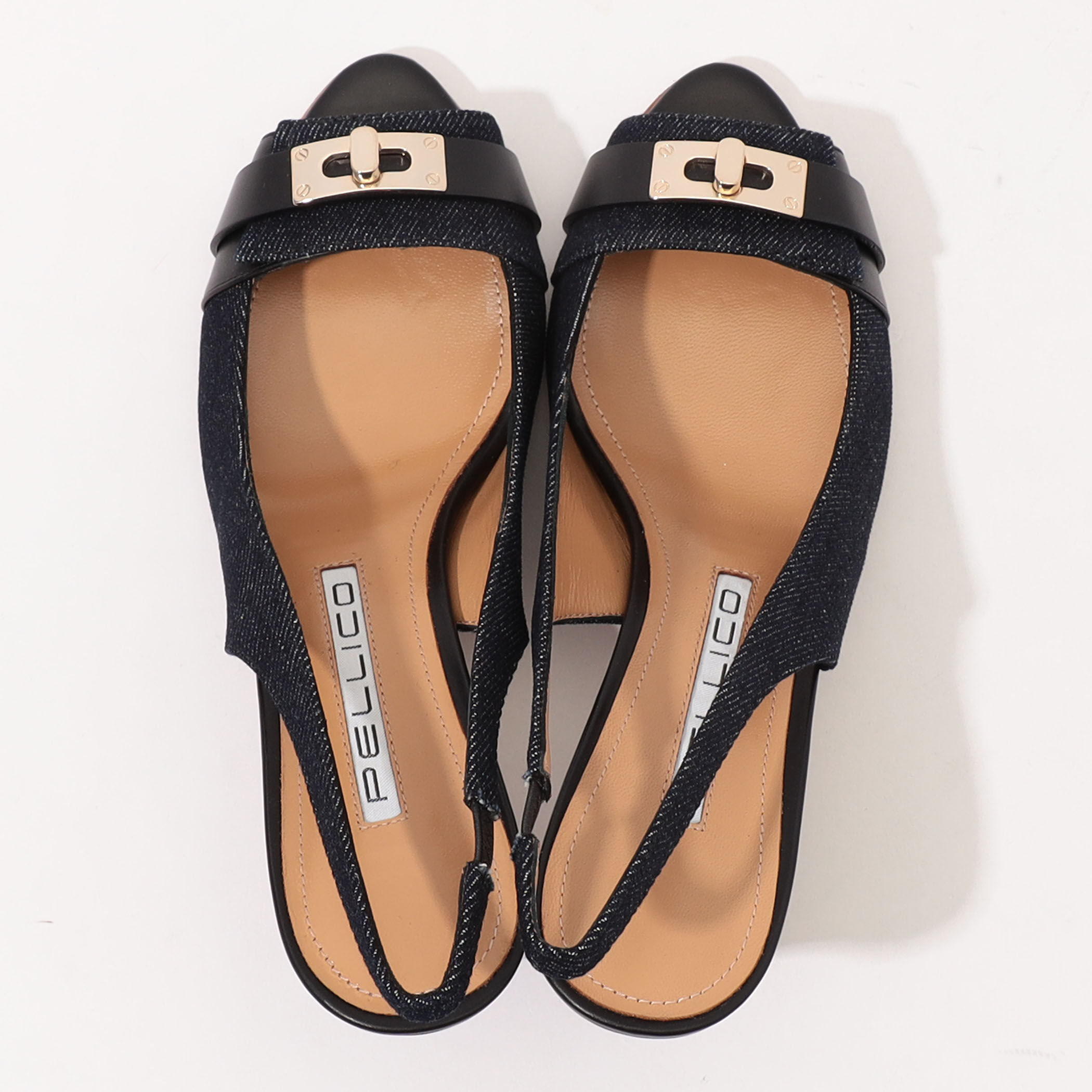 PELLICO DENIM バックストラップ サンダル｜トゥモローランド