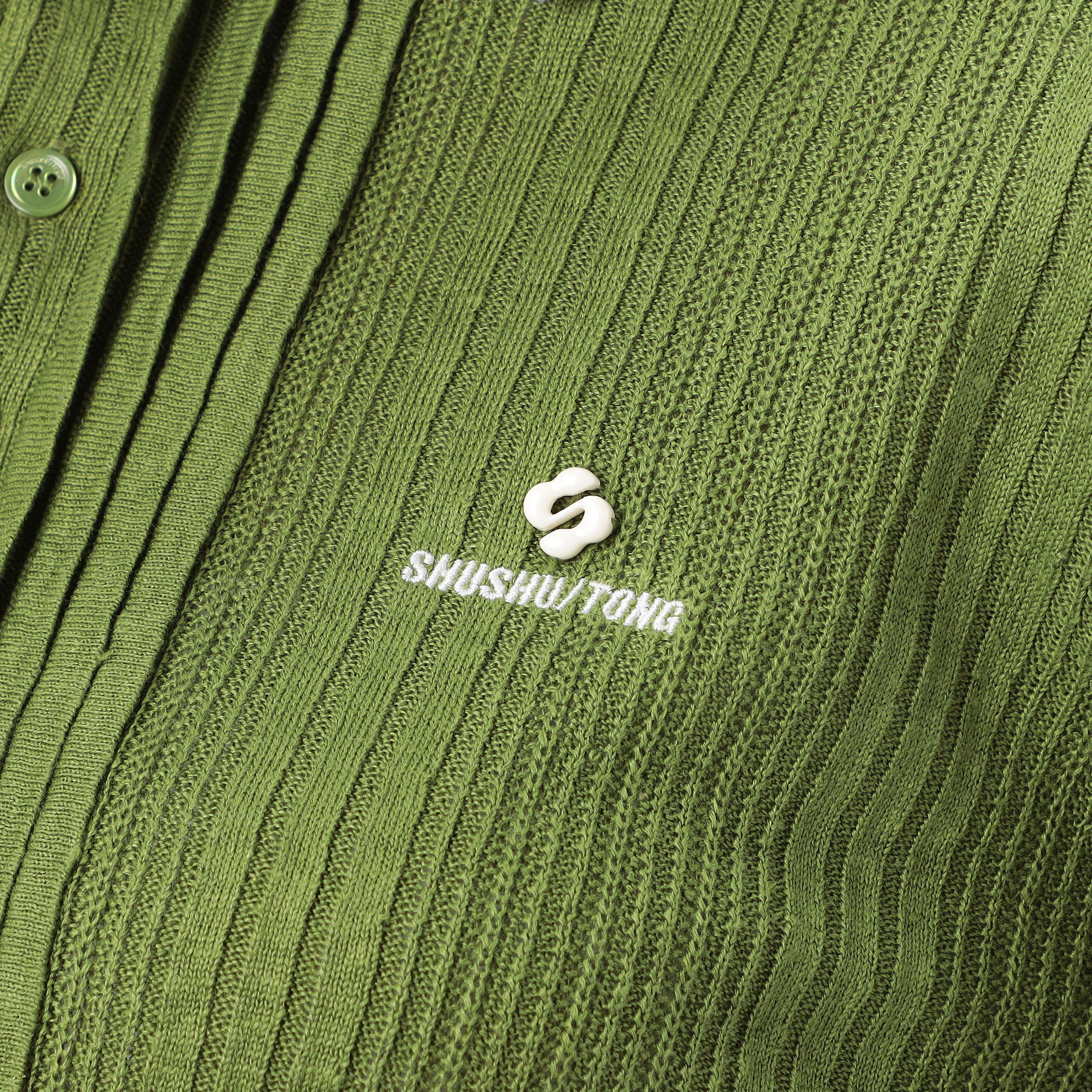 SHUSHU/TONG Collar Knit Pullover ポロニット｜トゥモローランド 公式