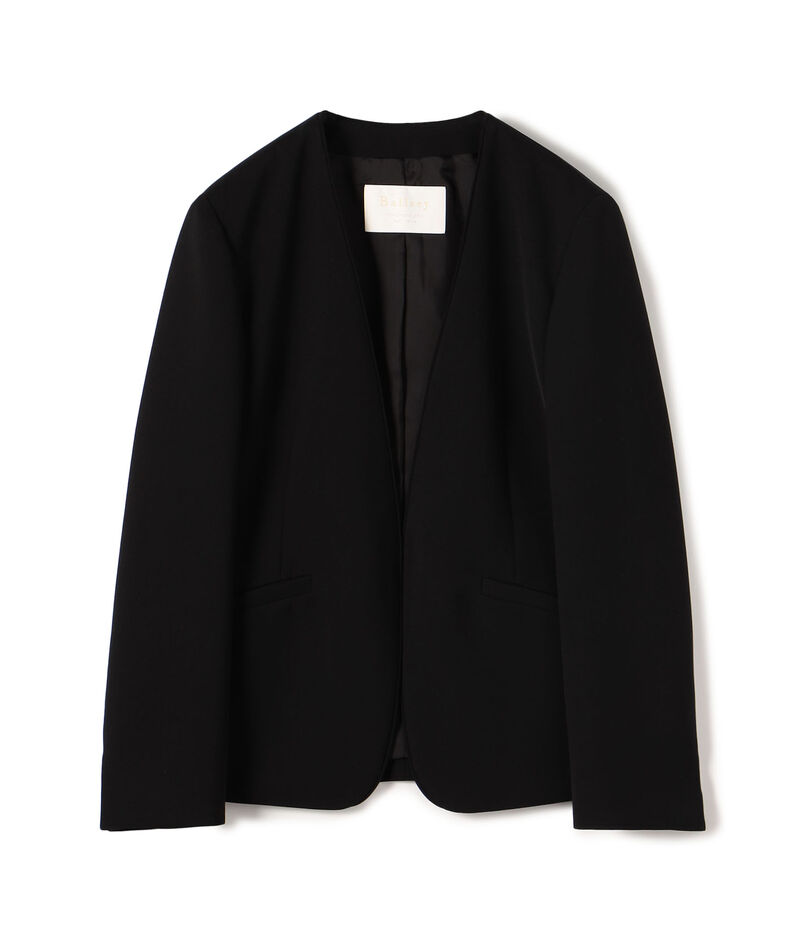 ドライダブルクロス ノーカラージャケット