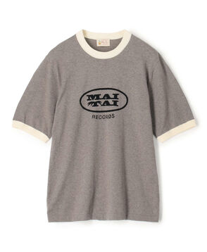 Mai Tai メランジコットン リンガーニットTシャツ