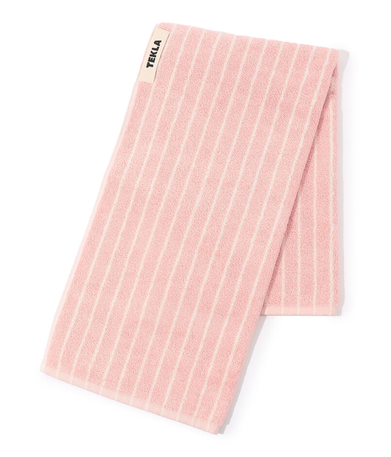 TEKLA オーガニックコットン ストライプハンドタオル